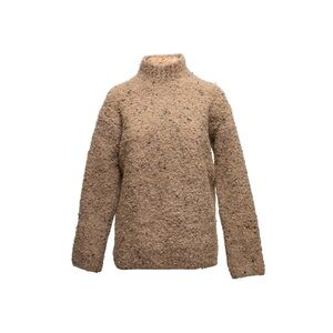Ganni Melange Mock Neck Sweater - XS/S